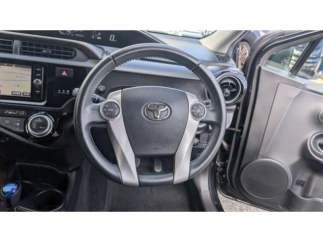 アクア G ETC バックカメラ ナビ オートクルーズコントロール レーンアシスト 衝突被害軽減システム オートマチックハイビーム オートライト スマートキー 電動格納ミラー シートヒーター CVT(61枚目)