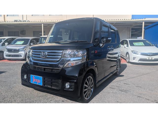 Ｎ－ＢＯＸカスタム Ｇ　ターボＳＳパッケージ　ＥＴＣ　バックカメラ　両側電動スライドドア　ナビ　オートクルーズコントロール　ＨＩＤ　スマートキー　アイドリングストップ　電動格納ミラー　ベンチシート　ターボ　ＣＶＴ　盗難防止システム　ＡＢＳ（71枚目）