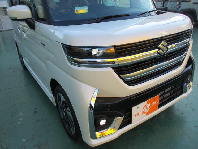 スペーシアカスタム ハイブリッドＸＳ　届出済未使用車　ＬＥＤ（ヘッドランプ・フォグ）　スリムサ－キュレ－タ－　パワ－スライドドア（両側）　ハンドルヒ－タ－　シ－トヒ－タ－（運転席・助手席）　ヘッドアップディスプレイ　セ－フティサポ－ト（19枚目）