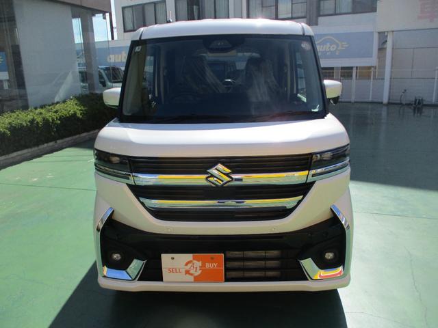 スペーシアカスタム ハイブリッドＧＳ　届出済未使用車　ＬＥＤ（ヘッドランプ・フォグ）　パワ－スライドドア（助手席側）　シ－トヒ－タ－（運転席）　セ－フティサポ－ト（2枚目）