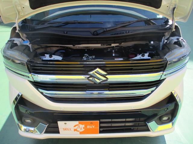 スペーシアカスタム ハイブリッドＧＳ　届出済未使用車　ＬＥＤ（ヘッドランプ・フォグ）　パワ－スライドドア（助手席側）　シ－トヒ－タ－（運転席）　セ－フティサポ－ト（19枚目）