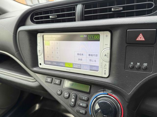 アクア Ｓ　全塗装　ローダウン　ＥＴＣ　ＴＶ　スマートキー　電動格納ミラー　ＣＶＴ　衝突安全ボディ　ＡＢＳ　ＥＳＣ　Ｂｌｕｅｔｏｏｔｈ　エアコン　パワーステアリング　パワーウィンドウ（9枚目）