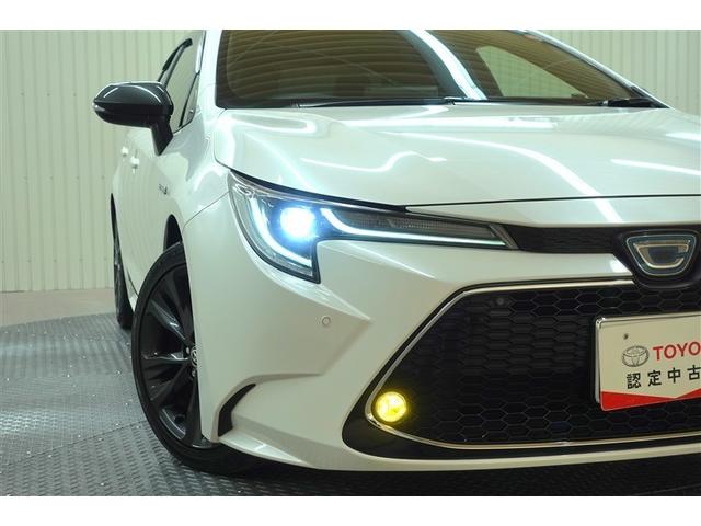 カローラ ハイブリッド ダブルバイビー フルセグ メモリーナビ バックカメラ 衝突被害軽減システム ETC ドラレコ LEDヘッドランプ 記録簿(38枚目)