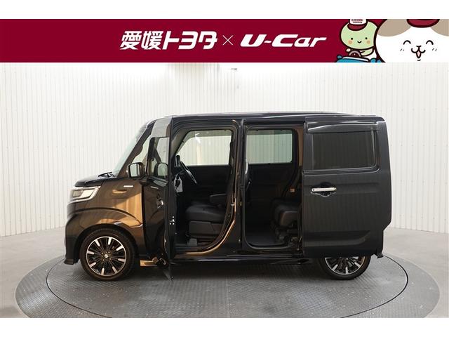 スペーシアカスタム ハイブリッドXSターボ フルセグ メモリーナビ DVD再生 バックカメラ 衝突被害軽減システム ETC ドラレコ 両側電動スライド LEDヘッドランプ 記録簿 アイドリングストップ(3枚目)