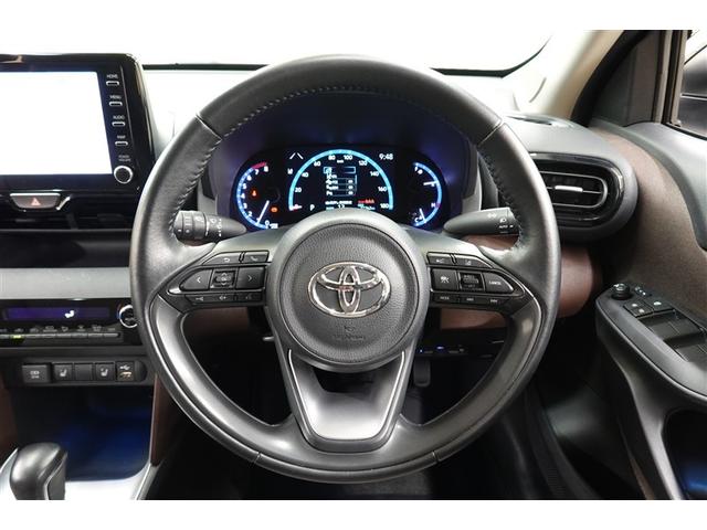 ヤリスクロス Z メモリーナビ バックカメラ 衝突被害軽減システム ETC ドラレコ LEDヘッドランプ 記録簿(15枚目)