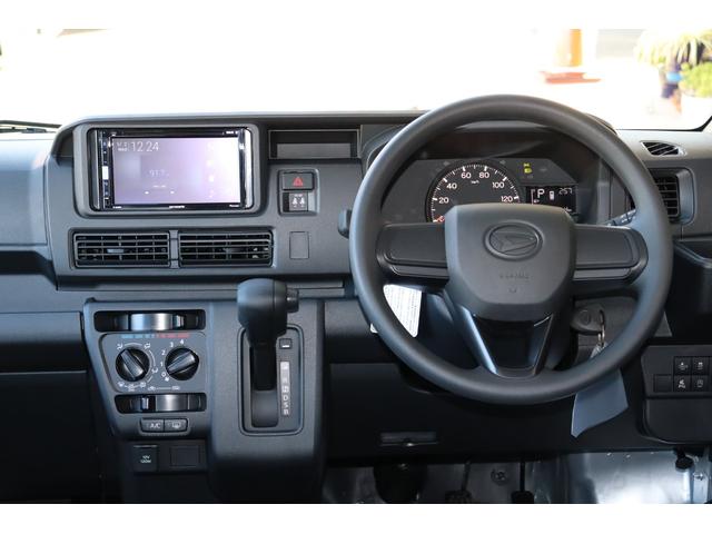 ハイゼットカーゴ ＤＸ　届出済未使用車・衝突被害軽減ブレーキシステム・カロッツェリア　ディスプレイオーディオ・バックカメラ・オートライト・アイドリングストップ・ヘッドライトレベライザー・保証書・取扱説明書（4枚目）