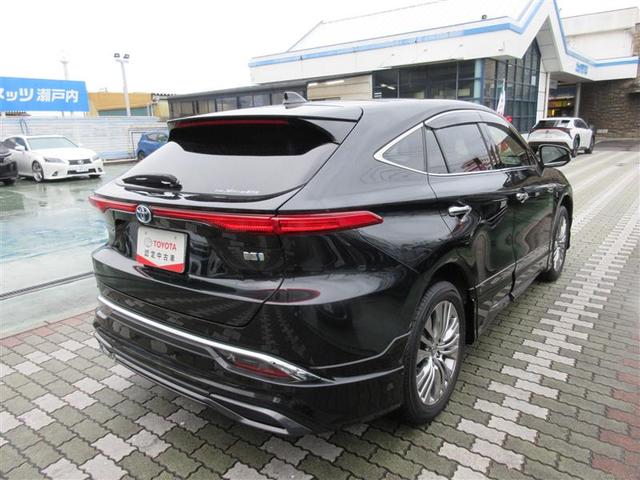 ハリアーハイブリッド Ｚ　サンルーフ　４ＷＤ　フルセグ　メモリーナビ　ミュージックプレイヤー接続可　バックカメラ　衝突被害軽減システム　ＥＴＣ　ドラレコ　ＬＥＤヘッドランプ　フルエアロ（4枚目）