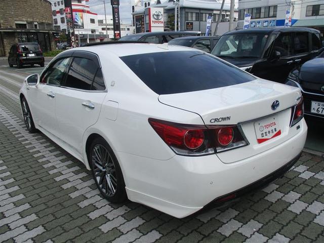 クラウンハイブリッド アスリートG 革シート サンルーフ フルセグ メモリーナビ DVD再生 ミュージックプレイヤー接続可 バックカメラ 衝突被害軽減システム ETC LEDヘッドランプ(6枚目)