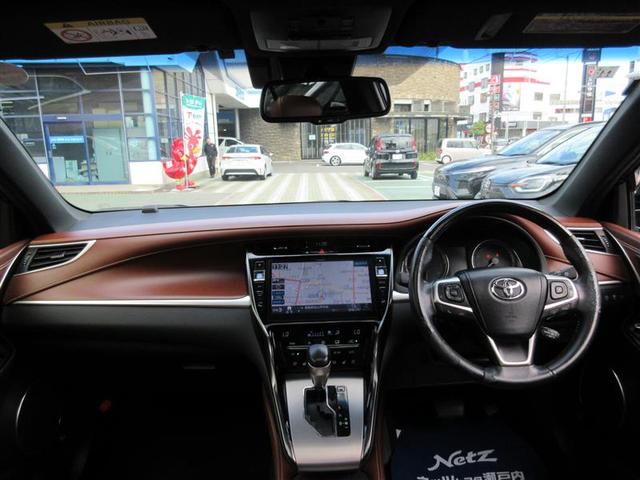 ハリアー プレミアム メタル アンド レザーパッケージ 革シート サンルーフ フルセグ メモリーナビ バックカメラ 衝突被害軽減システム ETC LEDヘッドランプ(11枚目)