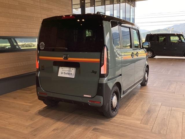 N-BOX ベースグレード 純正ナビ ETC 前後ドラレコ マルチビューカメラ 両側電動スライドドア オートリトラミラー フロントシートヒーター シートバックテーブル ツートンカラー(8枚目)