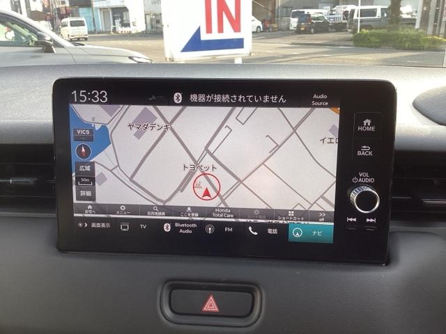 ヴェゼル e:HEVZ 純正コネクトナビ ETC パワーテールゲート プッシュスタート本革巻きステアリング 純正18インチアルミホイル 元デモカー(19枚目)