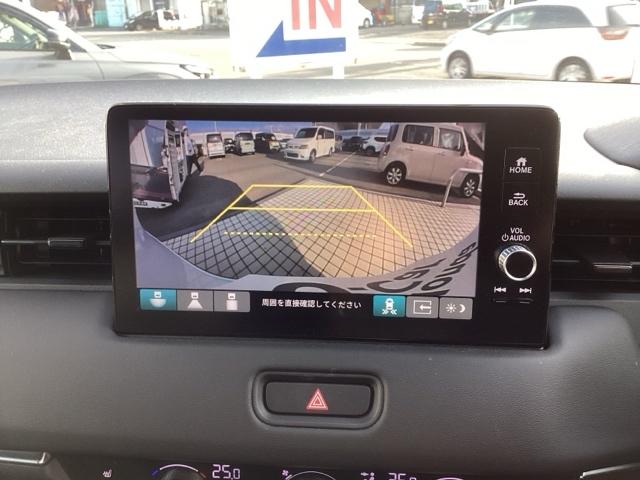 ヴェゼル e:HEVZ 純正コネクトナビ ETC パワーテールゲート プッシュスタート本革巻きステアリング 純正18インチアルミホイル 元デモカー(20枚目)