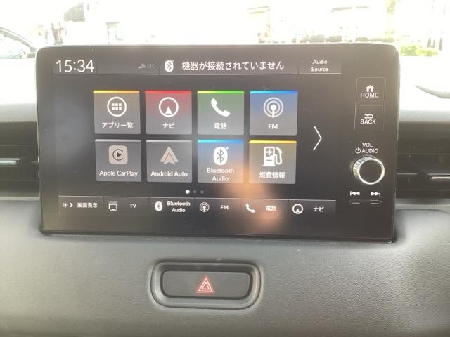 ヴェゼル e:HEVZ 純正コネクトナビ ETC パワーテールゲート プッシュスタート本革巻きステアリング 純正18インチアルミホイル 元デモカー(21枚目)