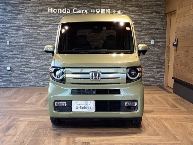 Ｎ－ＶＡＮ＋スタイル ファン・ホンダセンシング　純正ナビ　ＥＴＣ　フロントドラレコ　プッシュスタート　ホンダセンシング　ＬＥＤヘッドライト　電動格納カラードドアミラーフロントシートアームレスト（2枚目）