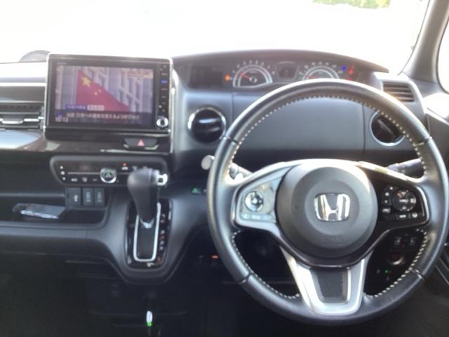 N-BOXカスタム G・Lターボホンダセンシング 純正ナビ ETC フロントドラレコ 地デジ ミュージックラックリヤモニター サイドエアバッグ+カーテンエアバッグ 両側電動スライドドア シートバックテーブル(15枚目)