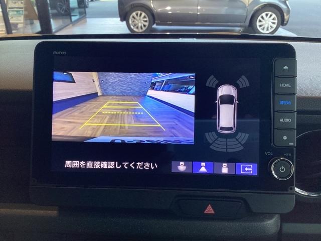 N-BOXカスタム ターボ 純正ナビ ETC フロントドラレコ リヤ席モニター 両側電動スライドドア 本革巻きステアリング パドルシフト フロントシートヒーターシートバックテーブル オートリトラミラー タバコ臭有(21枚目)