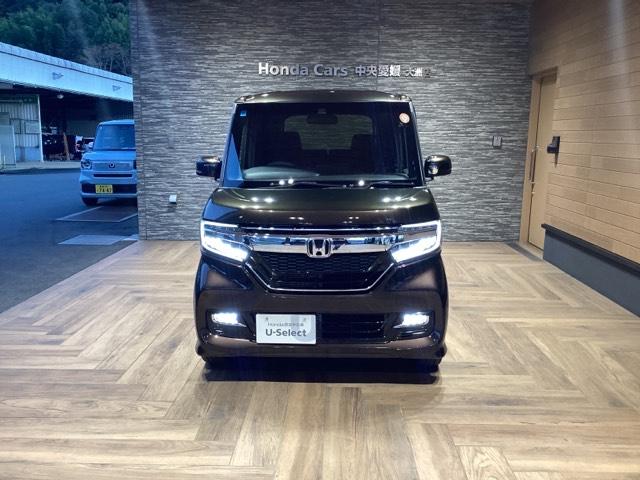 N-BOXカスタム G・Lホンダセンシング 純正ナビ ETC サイドエアバッグ+カーテンエアバッグ オートリトラミラー 両側電動スライドドア フロントシートヒーター 純正14インチアルミホイル ホンダセンシング(2枚目)