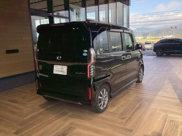 Ｎ－ＢＯＸカスタム Ｌ　純正ナビ　ＥＴＣ　フロントドラレコ　サイドエアバッグ＋カーテンエアバッグ　フロントシートヒーター　シートバックテーブル　プラズマクラスター技術搭載フルオートエアコン　純正１４インチアルミホイル（8枚目）