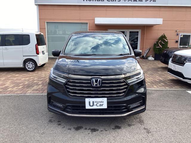 オデッセイハイブリッド e:HEVアブソルート・EXブラックエディション 純正ナビ ETC 1列目・2列目パワーシート+シートヒーターハンズフリーパワーテールゲート 本革シート 純正18インチアルミホイル(2枚目)