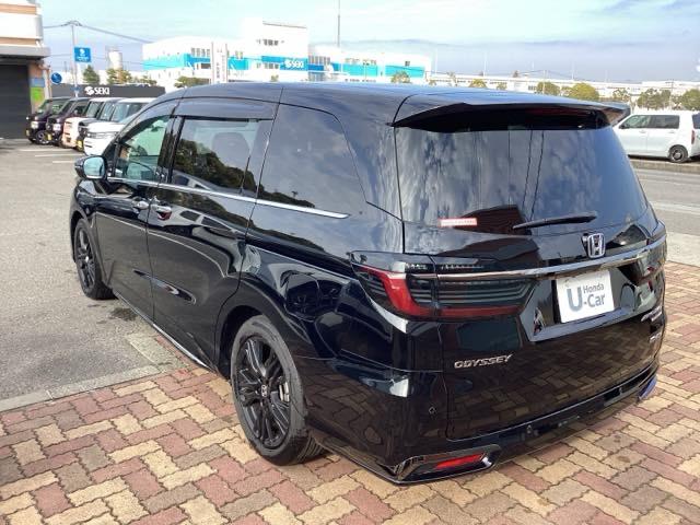 オデッセイハイブリッド e:HEVアブソルート・EXブラックエディション 純正ナビ ETC 1列目・2列目パワーシート+シートヒーターハンズフリーパワーテールゲート 本革シート 純正18インチアルミホイル(8枚目)