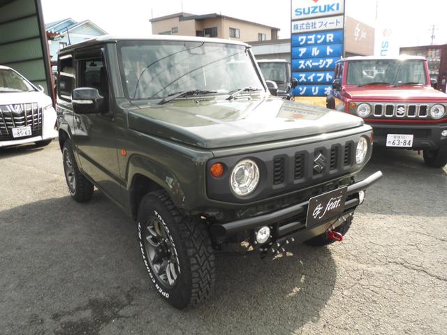 ジムニー ＸＣ　オープンカントリーホワイトレタータイヤ・純正１６ＡＷ×５本・ロッソモデロリヤマフラー・ケンウッドメモリーナビ／フルセグ／ＤＶＤ／Ｂｌｕｅｔｏｏｔｈ・前後ドラレコ・ＥＴＣ・スズキセーフティサポート（5枚目）