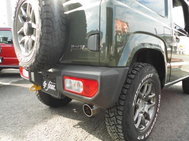 ジムニー ＸＣ　オープンカントリーホワイトレタータイヤ・純正１６ＡＷ×５本・ロッソモデロリヤマフラー・ケンウッドメモリーナビ／フルセグ／ＤＶＤ／Ｂｌｕｅｔｏｏｔｈ・前後ドラレコ・ＥＴＣ・スズキセーフティサポート（9枚目）