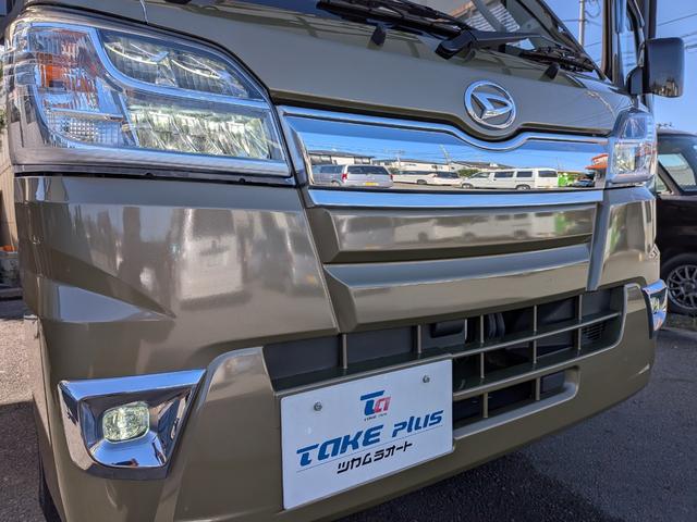 ハイゼットトラック エクストラSAIIIt オートマ 衝突被害軽減ブレーキ 走行14008Km キーレス パワーウインド CD LEDヘッドライト オートライト オートエアコン(9枚目)