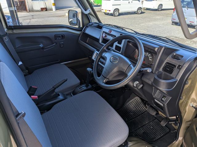 ハイゼットトラック エクストラSAIIIt オートマ 衝突被害軽減ブレーキ 走行14008Km キーレス パワーウインド CD LEDヘッドライト オートライト オートエアコン(14枚目)