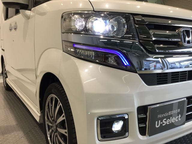 N-BOXカスタム G・ターボLパッケージ HID・フルセグ・メモリナビ・DVD・CD・バックカメラ・純正AW・ETC(3枚目)