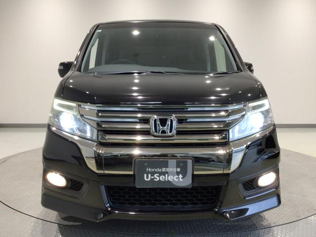 ステップワゴンスパーダ Ｚクールスピリット　ＨＩＤ・フルセグ・メモリナビ・ＤＶＤ・リア席モニター・純正ＡＷ・ＥＴＣ（37枚目）