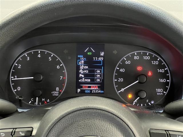 ヤリス Ｘ　衝突被害軽減ブレーキ　車線逸脱警報　デュアル＋サイドエアバッグ　横滑防止装置　先進ライト　キーレスエントリー　イモビライザー　ＡＢＳ　ディスプレイオーディオ　モケットシート　メディアプレイヤー接続（19枚目）