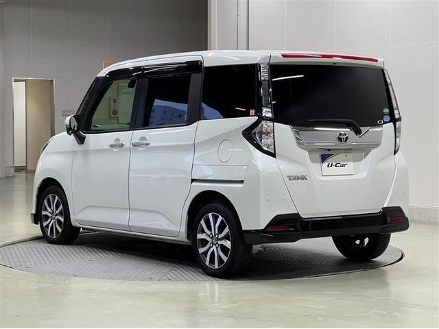 タンク カスタムＧ－Ｔ　Ｔ－Ｃｏｎｎｅｃｔナビ　衝突被害軽減ブレーキ　ペダル踏み間違い急発進抑制装置　車線逸脱警報　先進ライト　デュアルエアバッグ　横滑防止装置　ＬＥＤヘッドランプ　バックモニター　ドライブレコーダー　ＥＴＣ（3枚目）