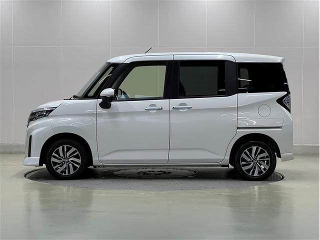 ルーミー カスタムG LEDヘッドランプ バックモニター パノラミックビューモニター フルセグ メディアプレイヤー接続 純正アルミ スマートキ- イモビライザー クルーズコントロール 両側電動スライドドア ETC(2枚目)