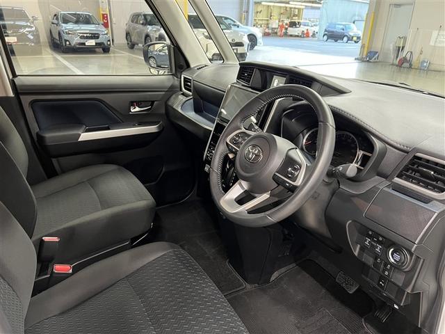 ルーミー カスタムG LEDヘッドランプ バックモニター パノラミックビューモニター フルセグ メディアプレイヤー接続 純正アルミ スマートキ- イモビライザー クルーズコントロール 両側電動スライドドア ETC(9枚目)