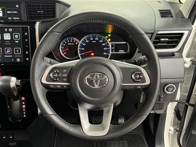 ルーミー カスタムG LEDヘッドランプ バックモニター パノラミックビューモニター フルセグ メディアプレイヤー接続 純正アルミ スマートキ- イモビライザー クルーズコントロール 両側電動スライドドア ETC(17枚目)