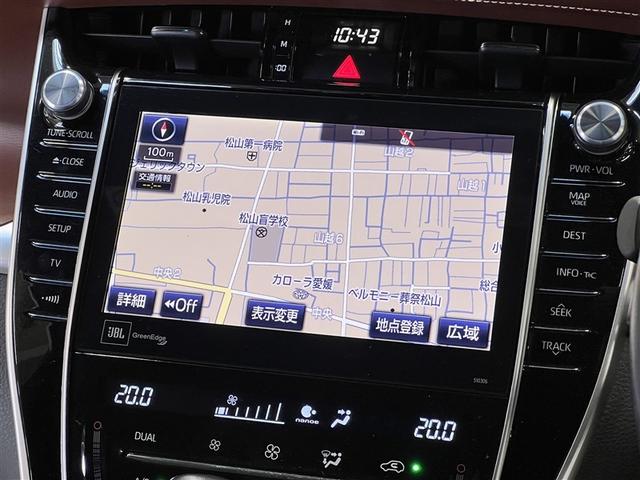 ナビゲーションが取付されております