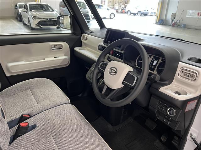 ムーヴキャンバス ストライプスG LEDヘッドランプ ベンチシート スマートキ- イモビライザー 両側電動スライドドア 衝突被害軽減ブレーキ ペダル踏み間違い急発進抑制装置 車線逸脱警報 先進ライト デュアル+サイドエアバッグ ABS(11枚目)