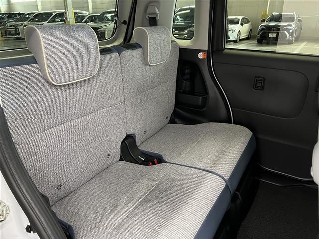 ムーヴキャンバス ストライプスG LEDヘッドランプ ベンチシート スマートキ- イモビライザー 両側電動スライドドア 衝突被害軽減ブレーキ ペダル踏み間違い急発進抑制装置 車線逸脱警報 先進ライト デュアル+サイドエアバッグ ABS(14枚目)