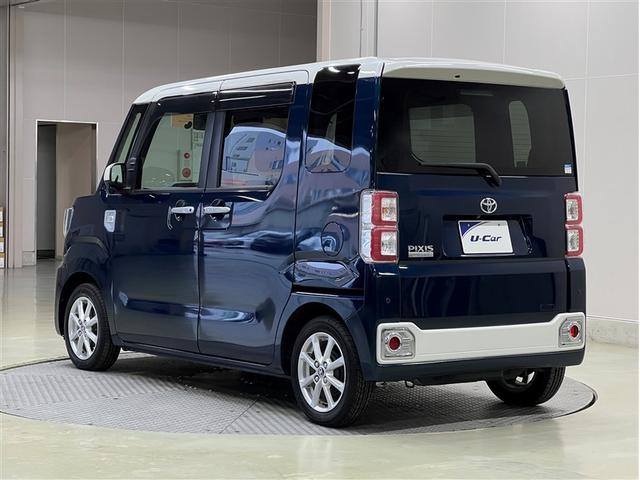 ピクシスメガ Ｌ　ＳＡＩＩＩ　ＬＥＤヘッドランプ　バックモニター　フルセグ　ＤＶＤ再生装置　ＣＤ再生装置　メディアプレイヤー接続　純正アルミ　ベンチシート　スマートキ－　イモビライザー　両側電動スライドドア　ＥＴＣ　車線逸脱警報（3枚目）