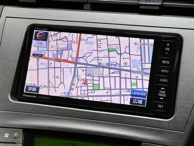 プリウス Ｓ　デュアル＋サイドエアバッグ　横滑防止装置　バックモニター　ＨＩＤヘッドランプ　カーナビ　フルセグＴＶ　イモビライザー　ＥＴＣ　純正アルミホイール　スマートキ－　ＣＤ・ＤＶＤ再生装置　リアスポイラー（18枚目）