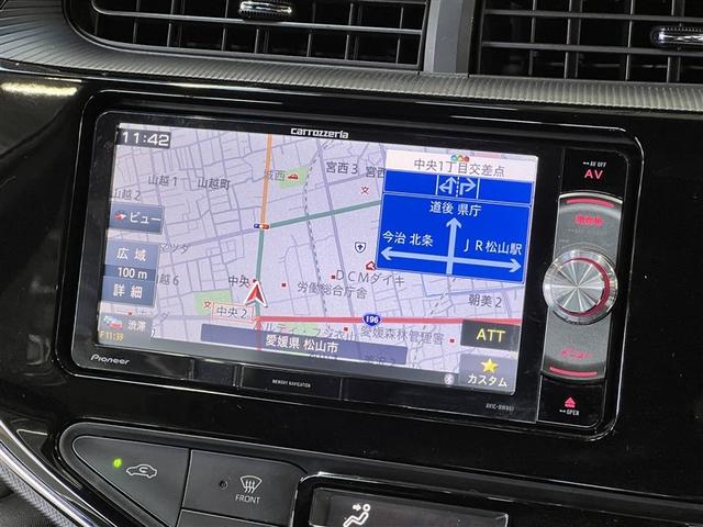 アクア G GRスポーツ・17インチパッケージ 衝突被害軽減ブレーキ 車線逸脱警報 横滑防止装置 デュアルエアバッグ LEDヘッドランプ 先進ライト バックモニター ドライブレコーダー カーナビ イモビライザー スマートキ- ETC フルセグTV(24枚目)