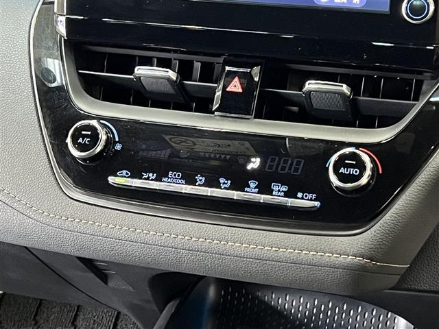 カローラ ハイブリッド　ダブルバイビー　ＬＥＤヘッドランプ　バックモニター　ブラインドスポットモニター　ドライブレコーダー　メディアプレイヤー接続　フルエアロ　純正アルミ　スマートキ－　イモビライザー　クルーズコントロール　ＥＴＣ（26枚目）
