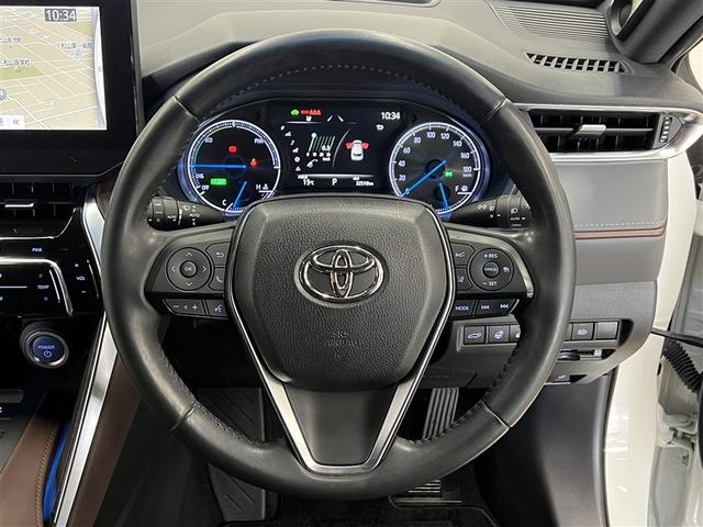 ハリアーハイブリッド Ｚ　レザーパッケージ　メモリーナビ　フルセグ　フルエアロ　本革　パワーシート　純正アルミ　サンルーフ　スマートキ－　クルーズコントロール　ＥＴＣ　ドライブレコーダー　全周囲カメラ　衝突被害軽減ブレーキ　ＬＥＤヘッドランプ（22枚目）