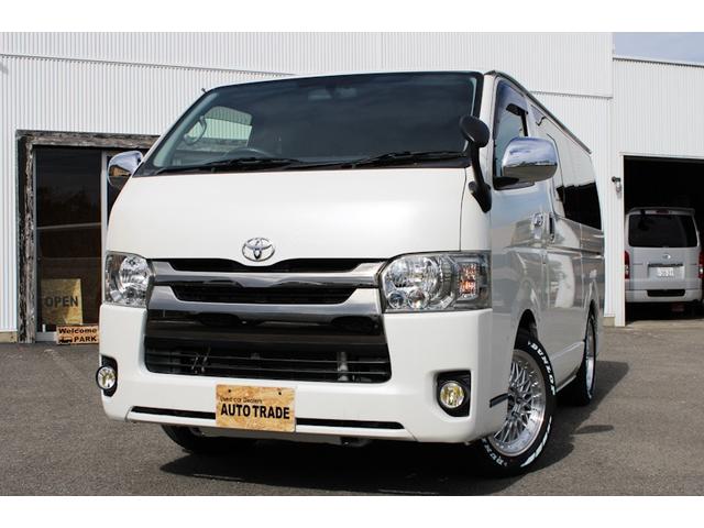 レジアスエースバン スーパーGL ダークプライム ローダウンカスタム スマートキー&プッシュスタート LEDヘッドライト シュタイナー(3枚目)