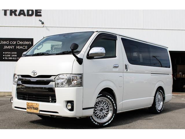 レジアスエースバン スーパーGL ダークプライム ローダウンカスタム スマートキー&プッシュスタート LEDヘッドライト シュタイナー(6枚目)