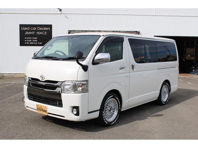 レジアスエースバン スーパーGL ダークプライム ローダウンカスタム スマートキー&プッシュスタート LEDヘッドライト シュタイナー(8枚目)