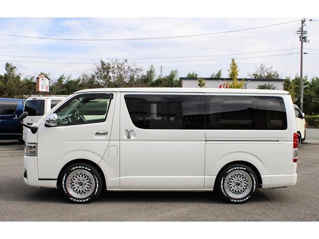 レジアスエースバン スーパーGL ダークプライム ローダウンカスタム スマートキー&プッシュスタート LEDヘッドライト シュタイナー(9枚目)