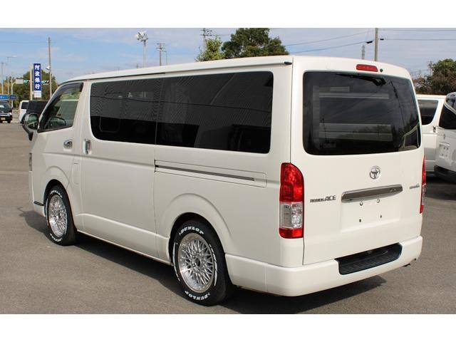 レジアスエースバン スーパーGL ダークプライム ローダウンカスタム スマートキー&プッシュスタート LEDヘッドライト シュタイナー(10枚目)