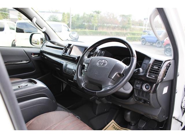 レジアスエースバン スーパーGL ダークプライム ローダウンカスタム スマートキー&プッシュスタート LEDヘッドライト シュタイナー(24枚目)