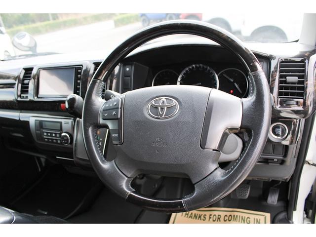 レジアスエースバン スーパーGL ダークプライム ローダウンカスタム スマートキー&プッシュスタート LEDヘッドライト シュタイナー(25枚目)